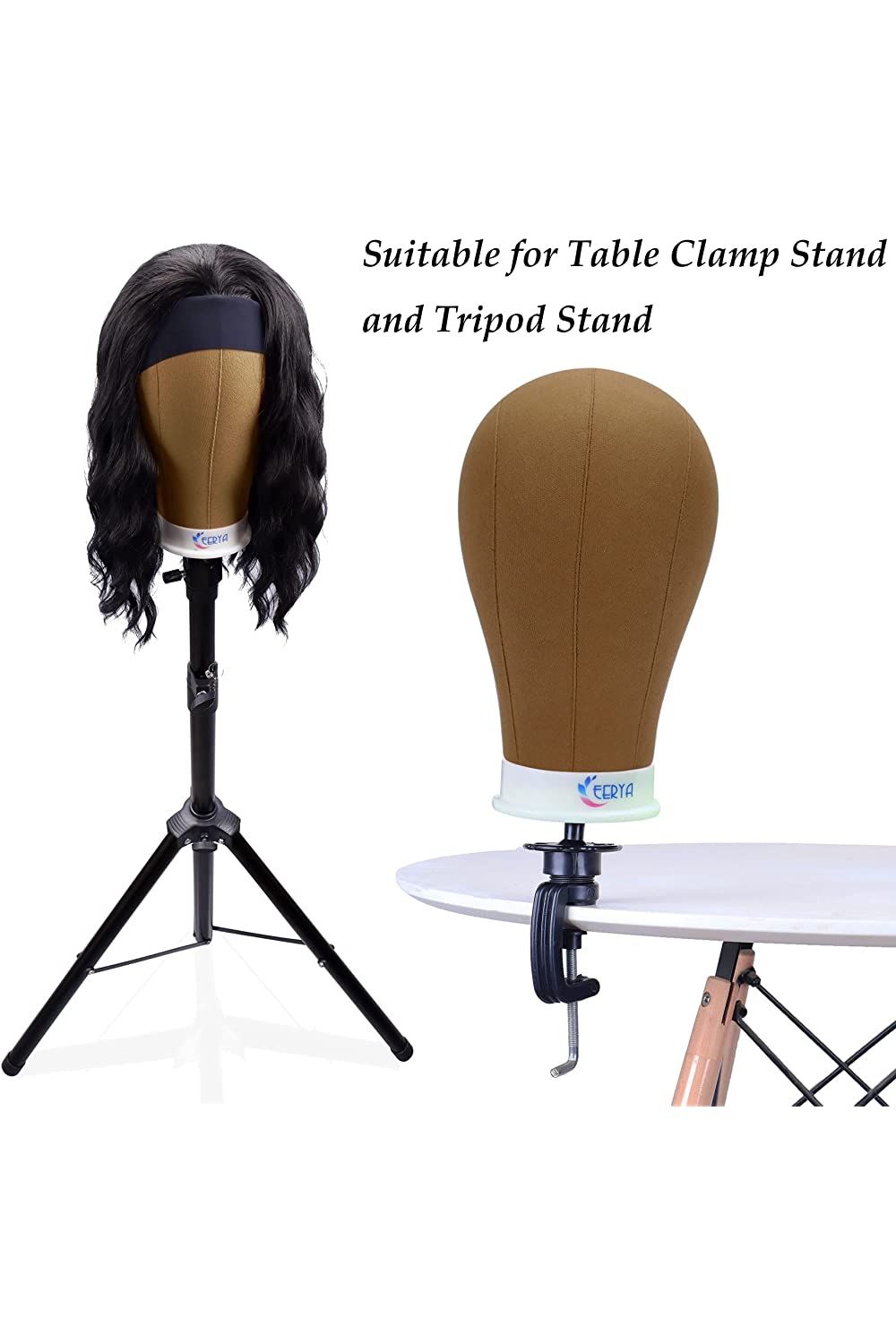 "The Throne" – Professional Canvas Mannequin Styling Head