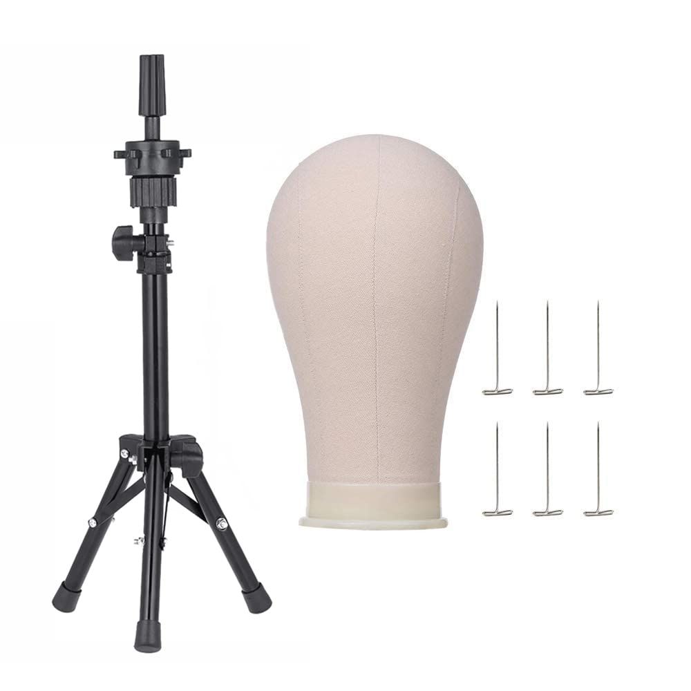 "The Throne" – Professional Canvas Mannequin Styling Head