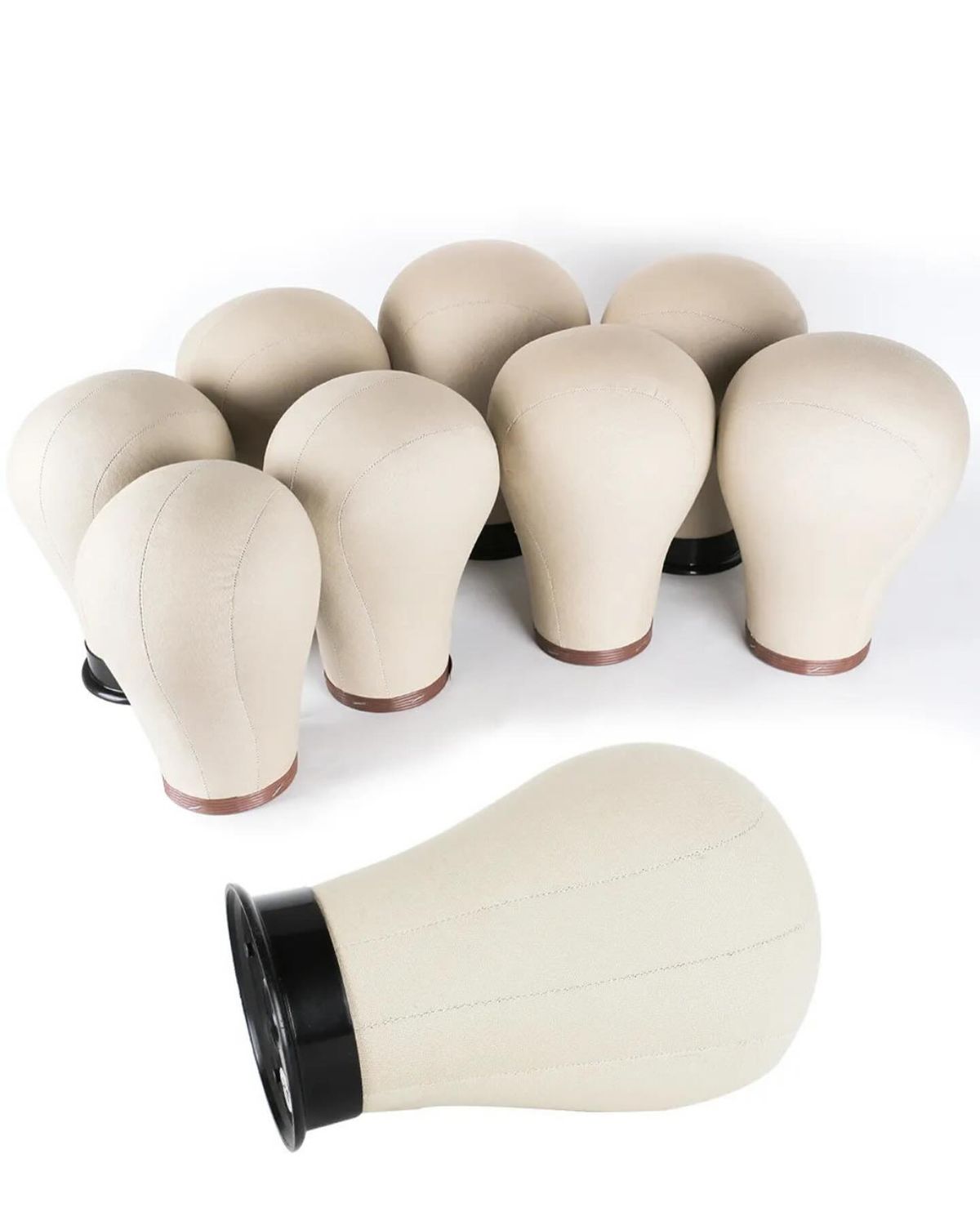 "The Throne" – Professional Canvas Mannequin Styling Head