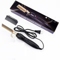 "Heat Queen" – Electric Straightening Hot Comb for Hair & Wigs